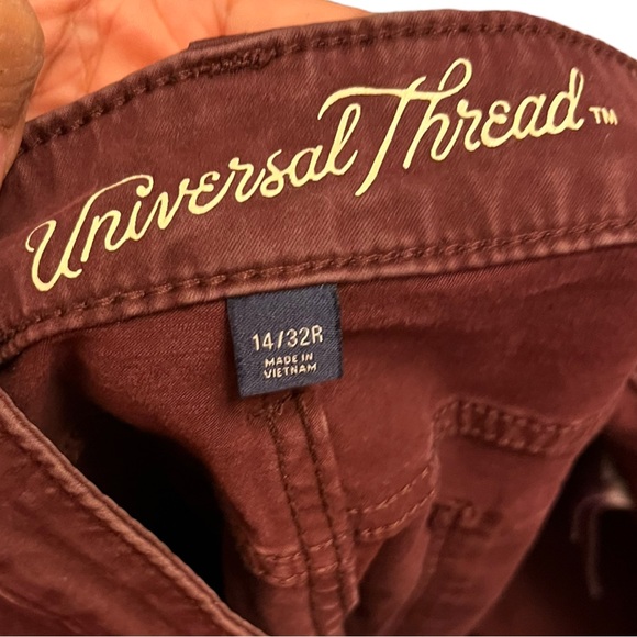 Universal Thread Mid Rise Utility Skinny Ankle Jeans Fly Button Casual Fit - Picture 5 of 6